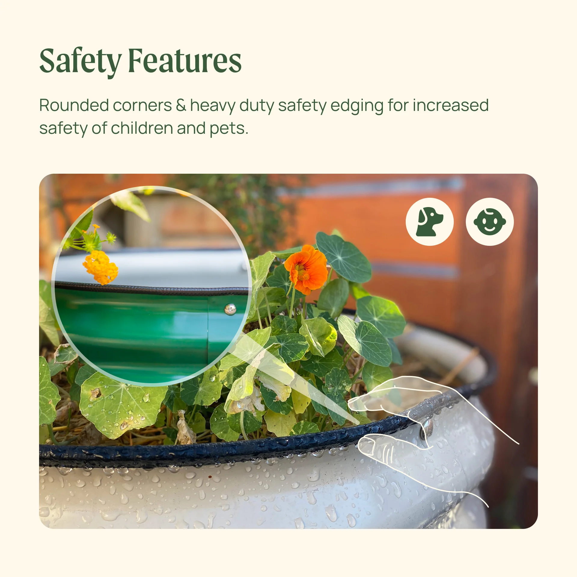 17" Tall L-Shaped Raised Garden Bed Kit - Large Size - Image 13