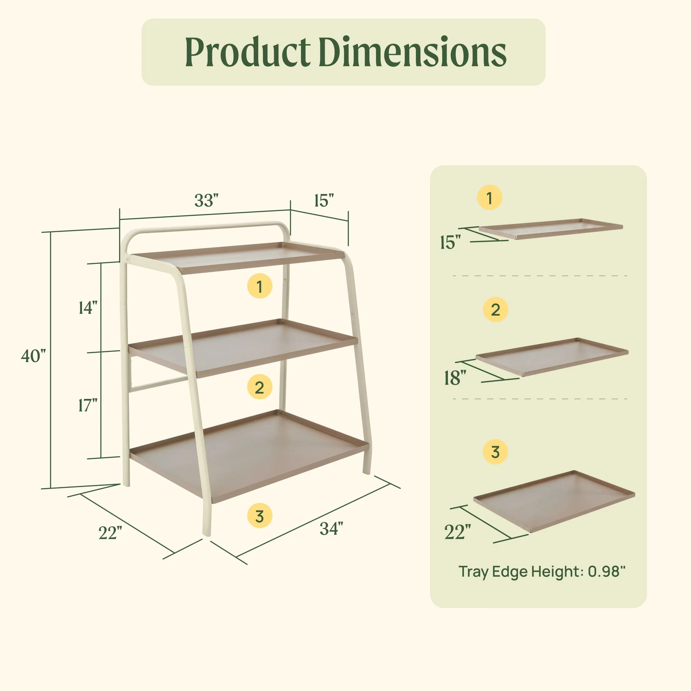 3-Tier Shelf Plant Stand - Image 20