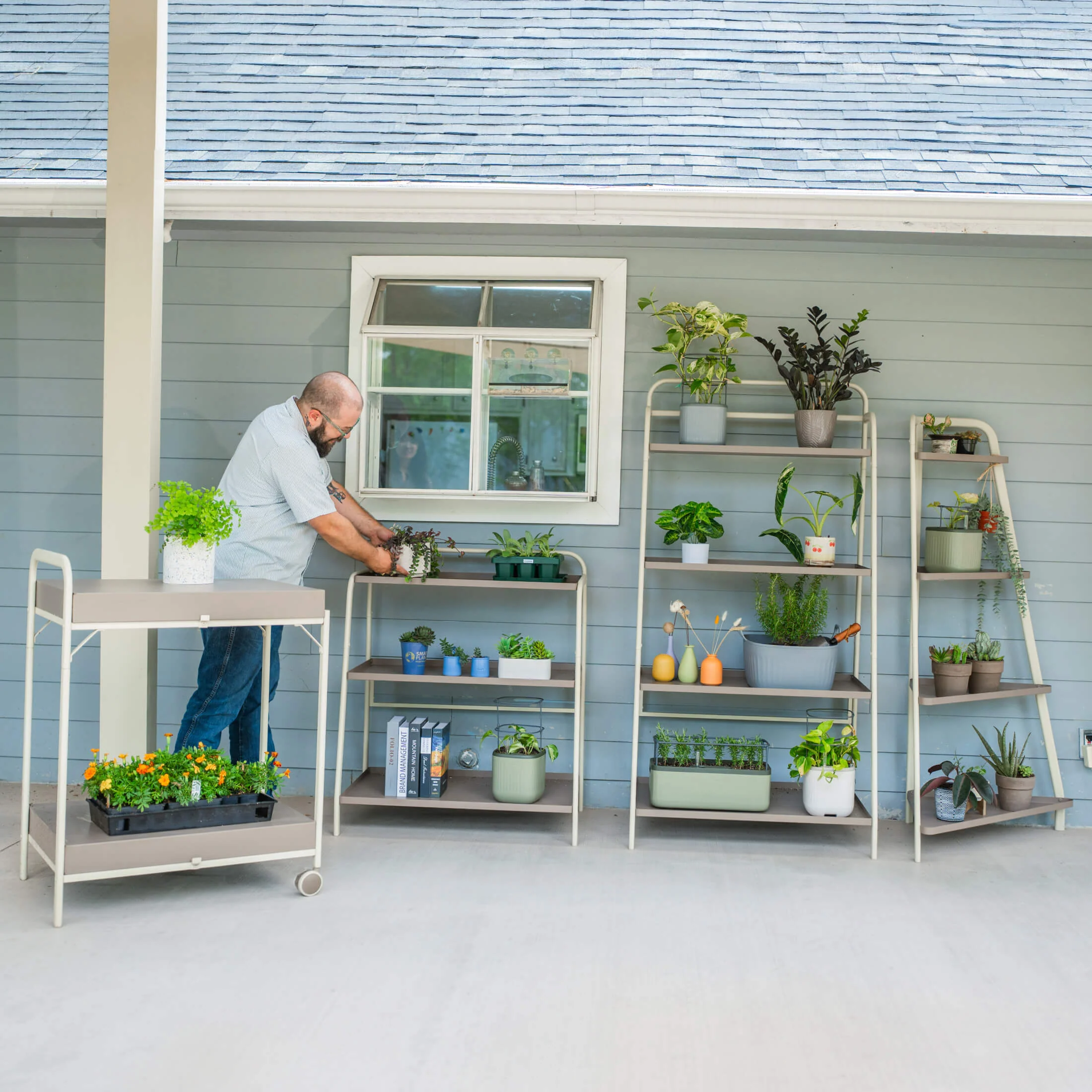 4-Tier Corner Plant Stand - Image 15