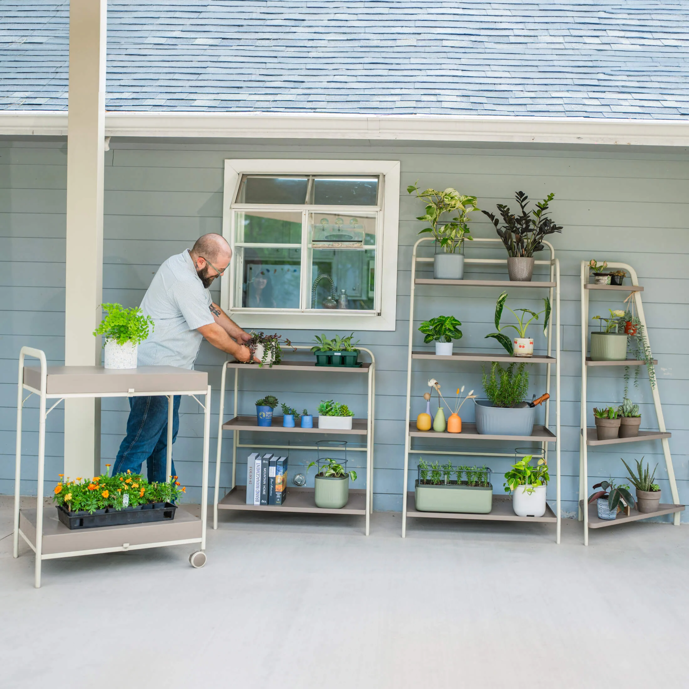 4-Tier Shelf Plant Stand - Image 16