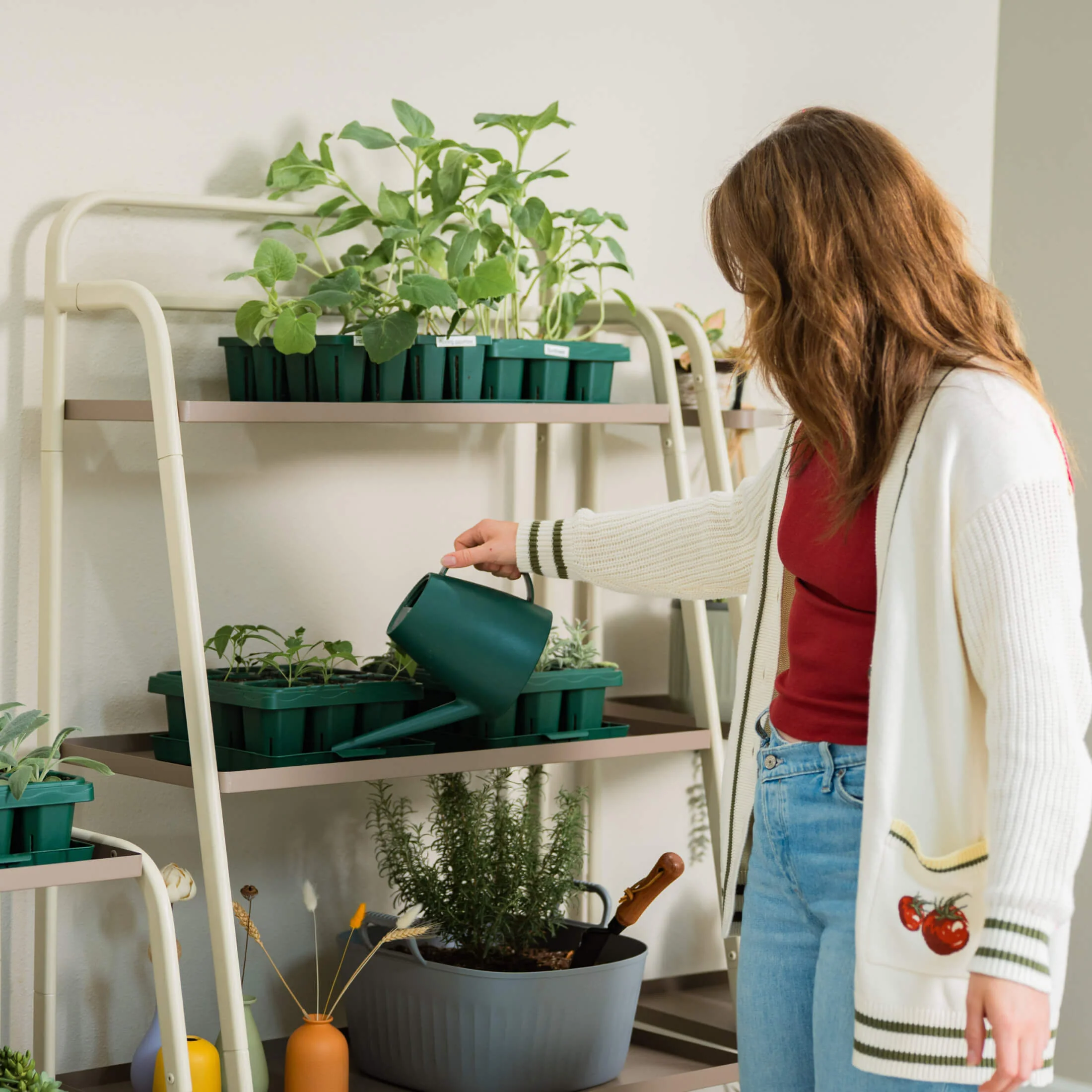 4-Tier Shelf Plant Stand - Image 8
