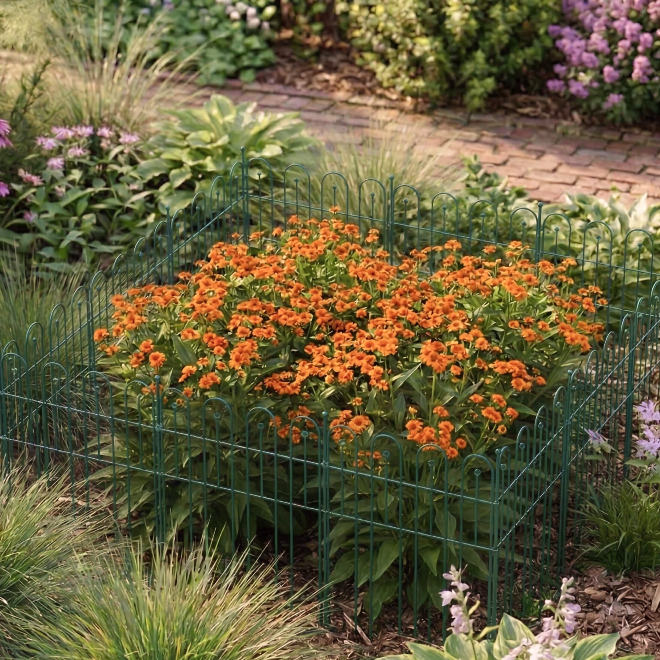 Garden Border Edging Fence - 3 Pack - Image 5