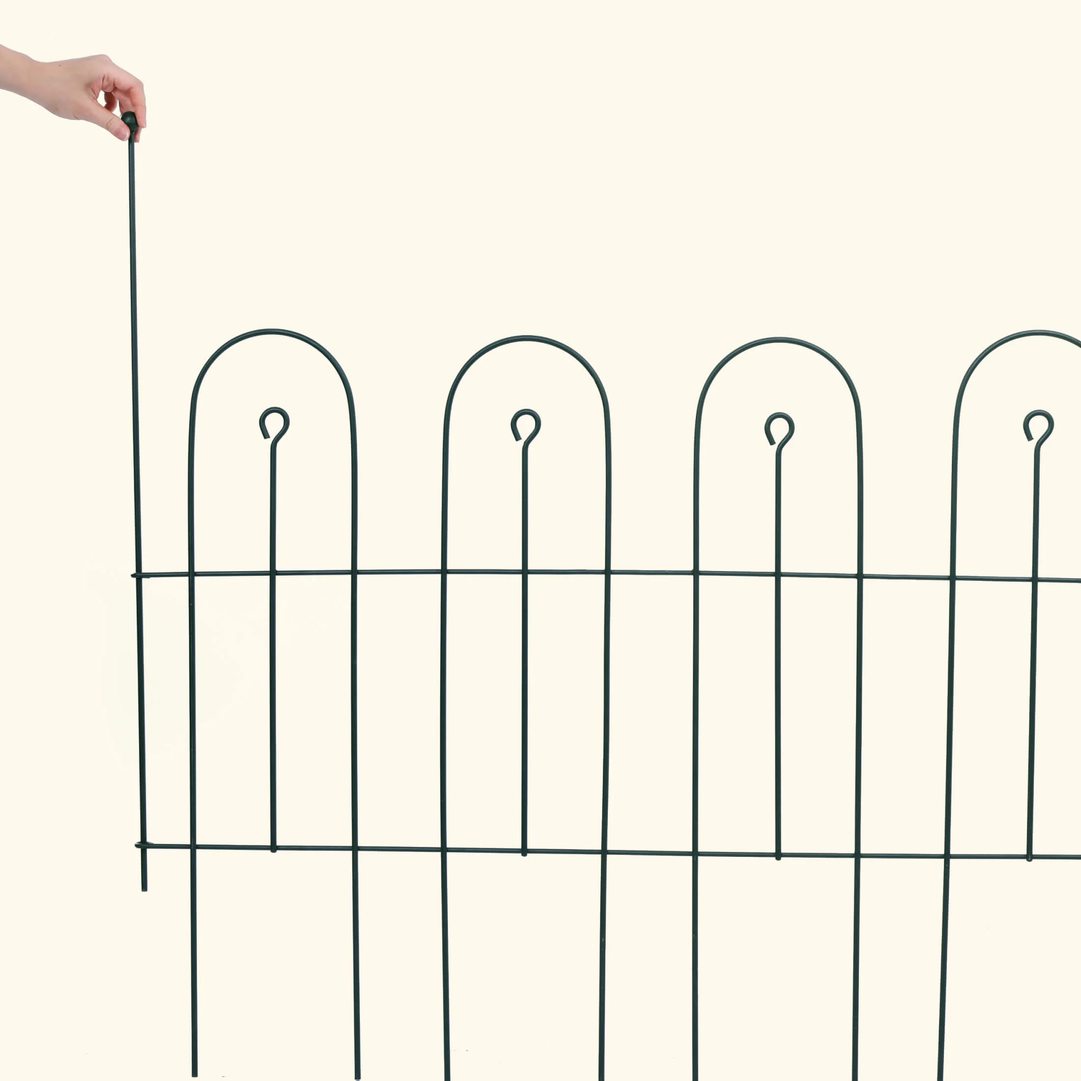 Garden Border Edging Fence - 3 Pack - Image 8