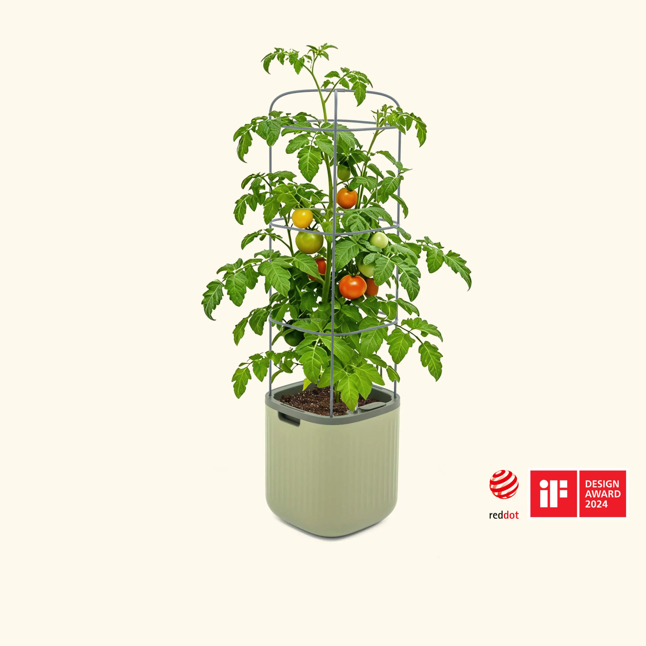 EZ Self-Watering Tomato Planter with Trellis Gen 2 - Image 8