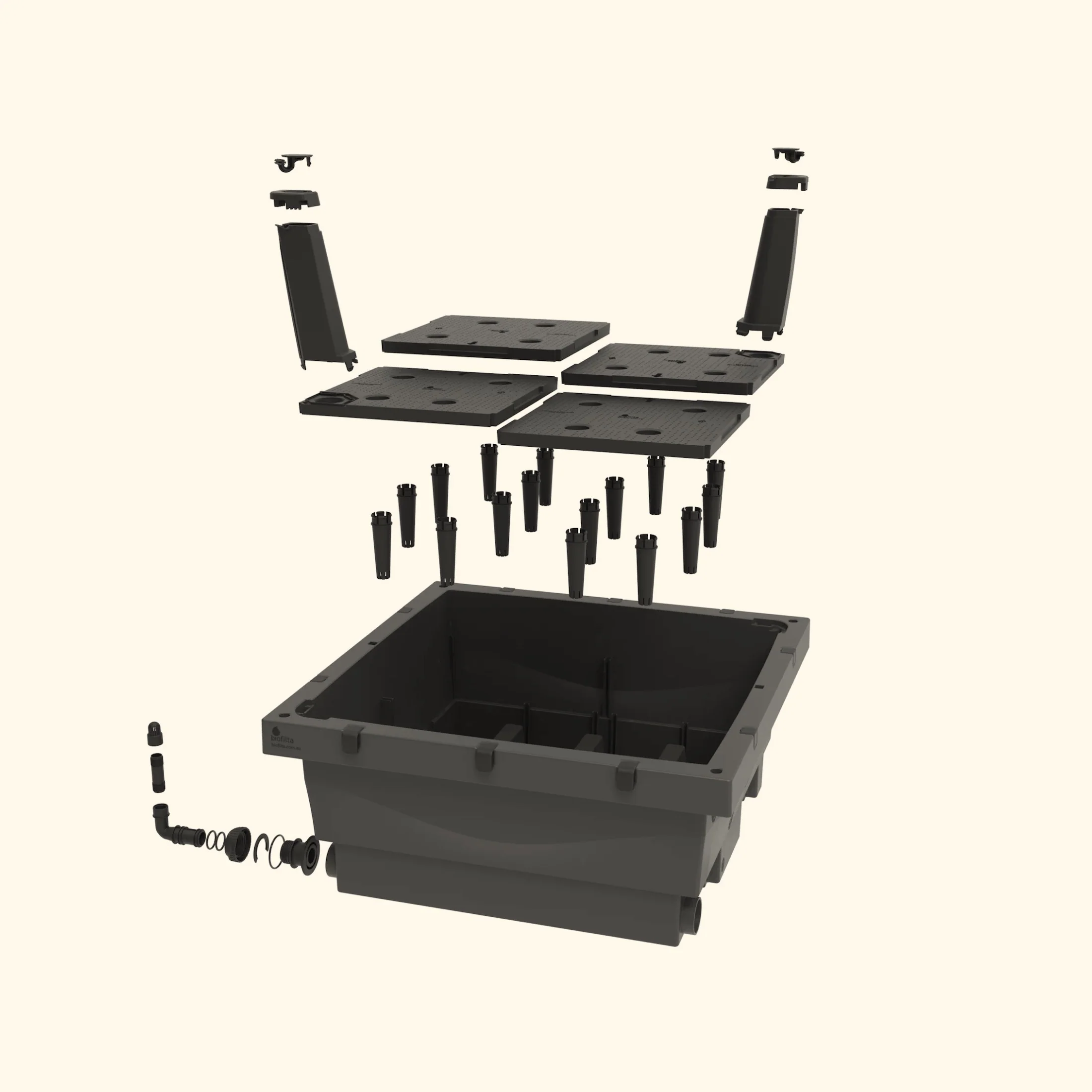 Foodcube™ Slim- The Next Generation of Self Watering Raised Garden Elevated - Image 3