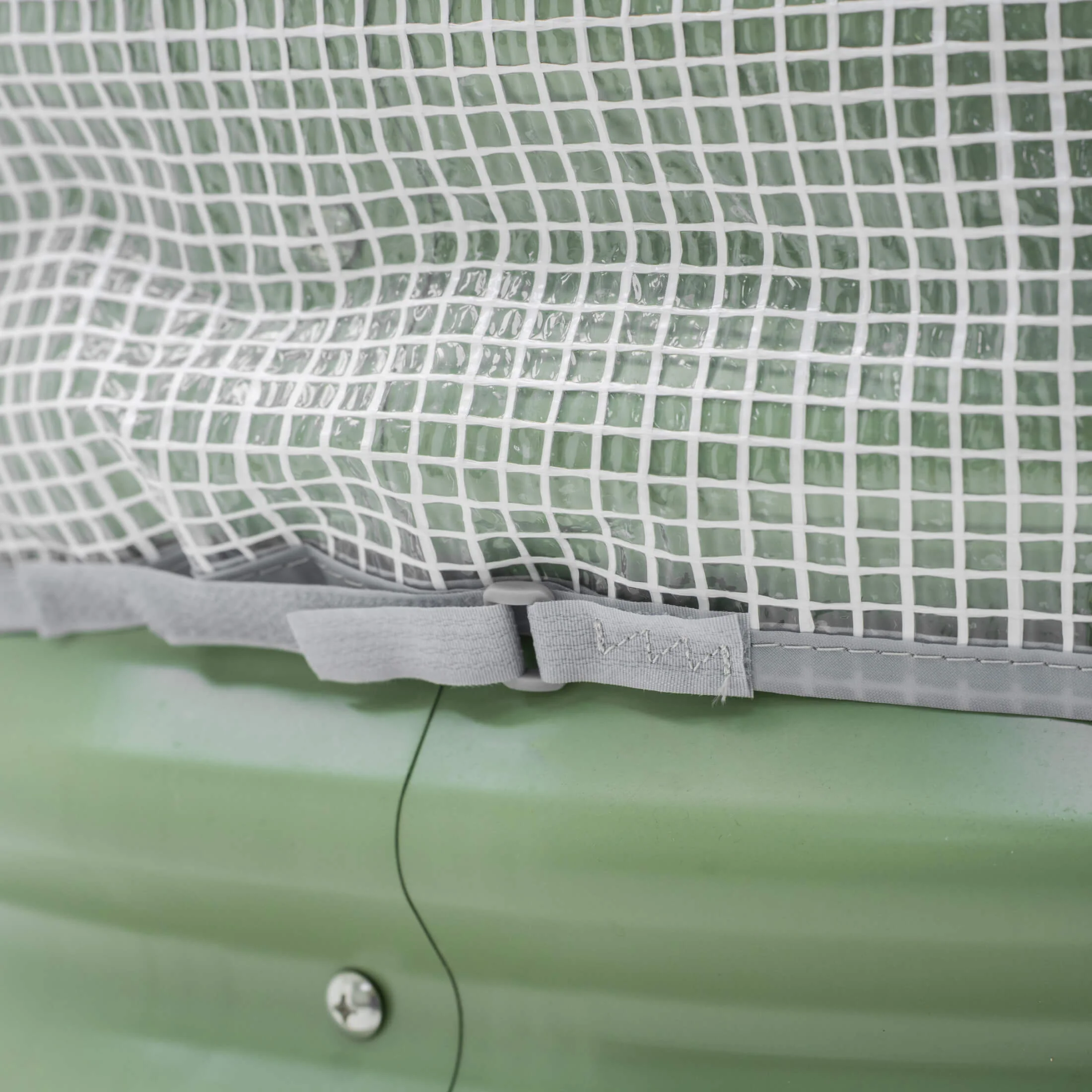 Greenhouse Frost Cover & Trellis System for Self-Watering Elevated Rolling Bed - Image 6