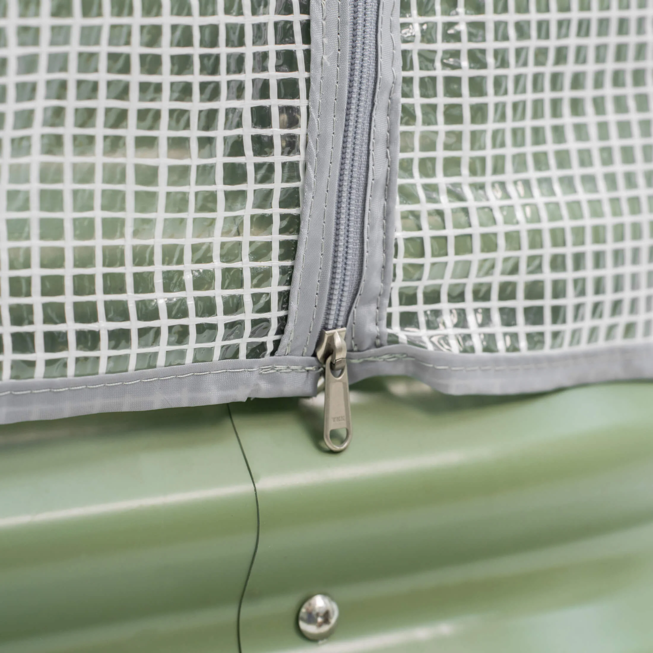 Greenhouse Frost Cover & Trellis System for Self-Watering Elevated Rolling Bed - Image 7