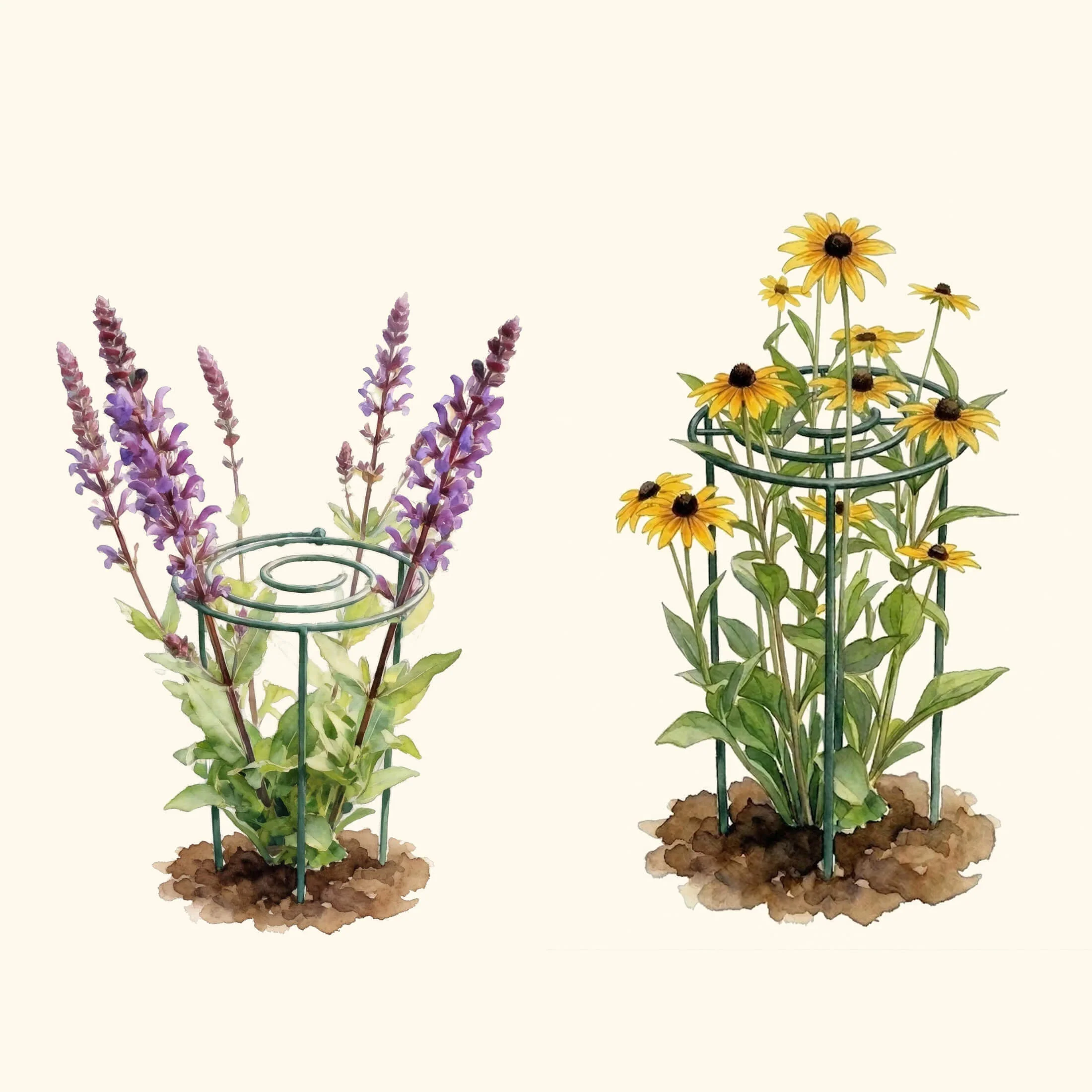 Grow Through Support - Spiral - 3 Pack - Image 3