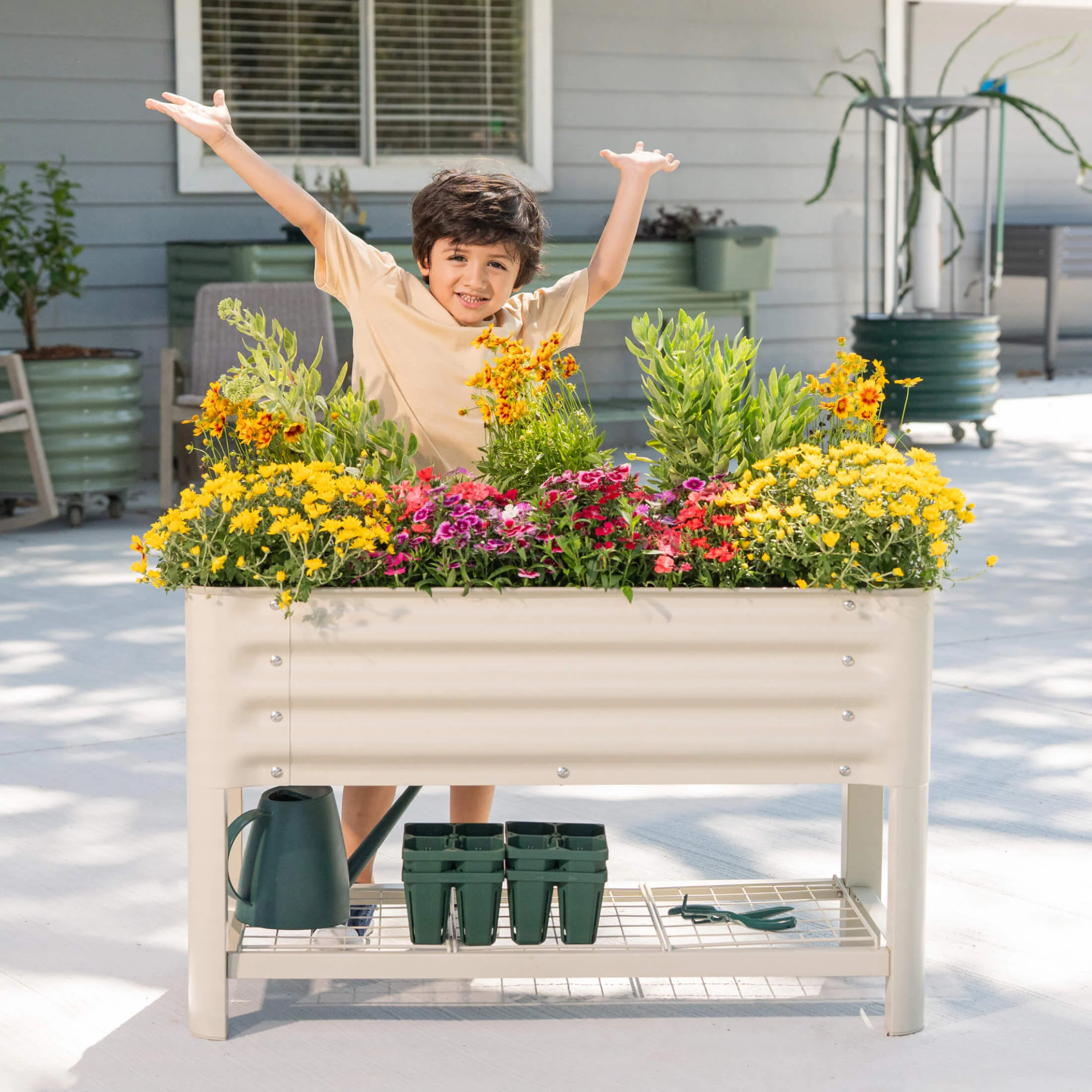 Kids First Elevated Garden Bed - 1.3' x 3.0' - Image 9