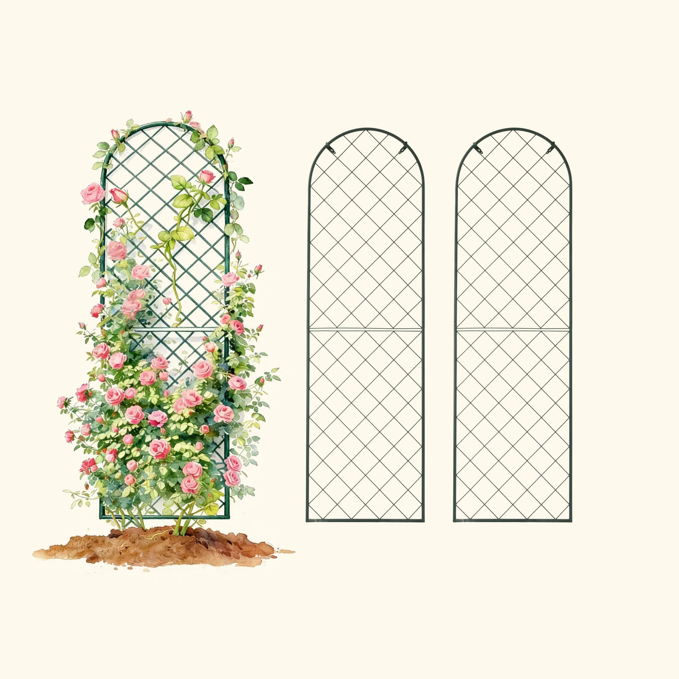Mounted Wall Trellis - Image 2