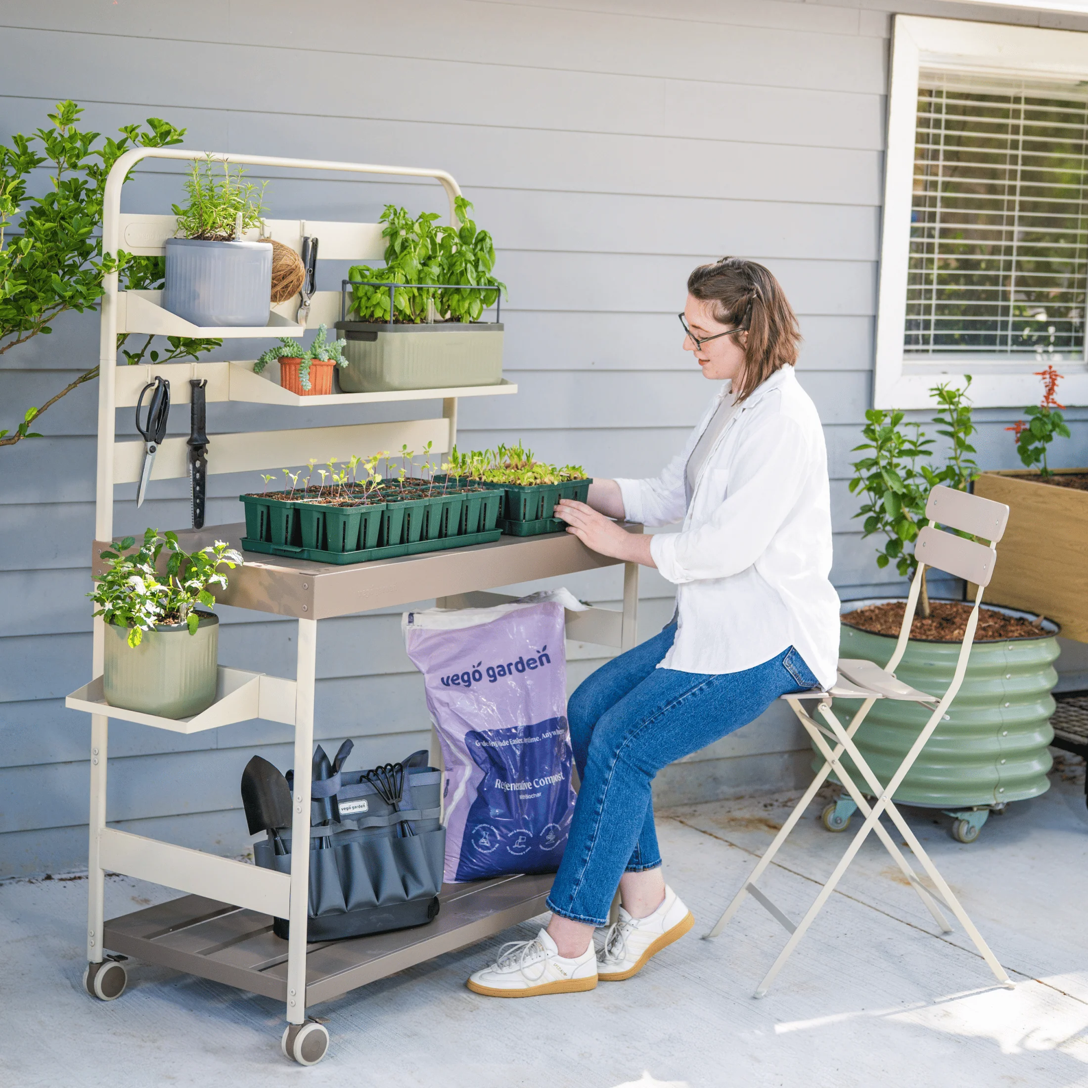 Patio Stool - Image 2
