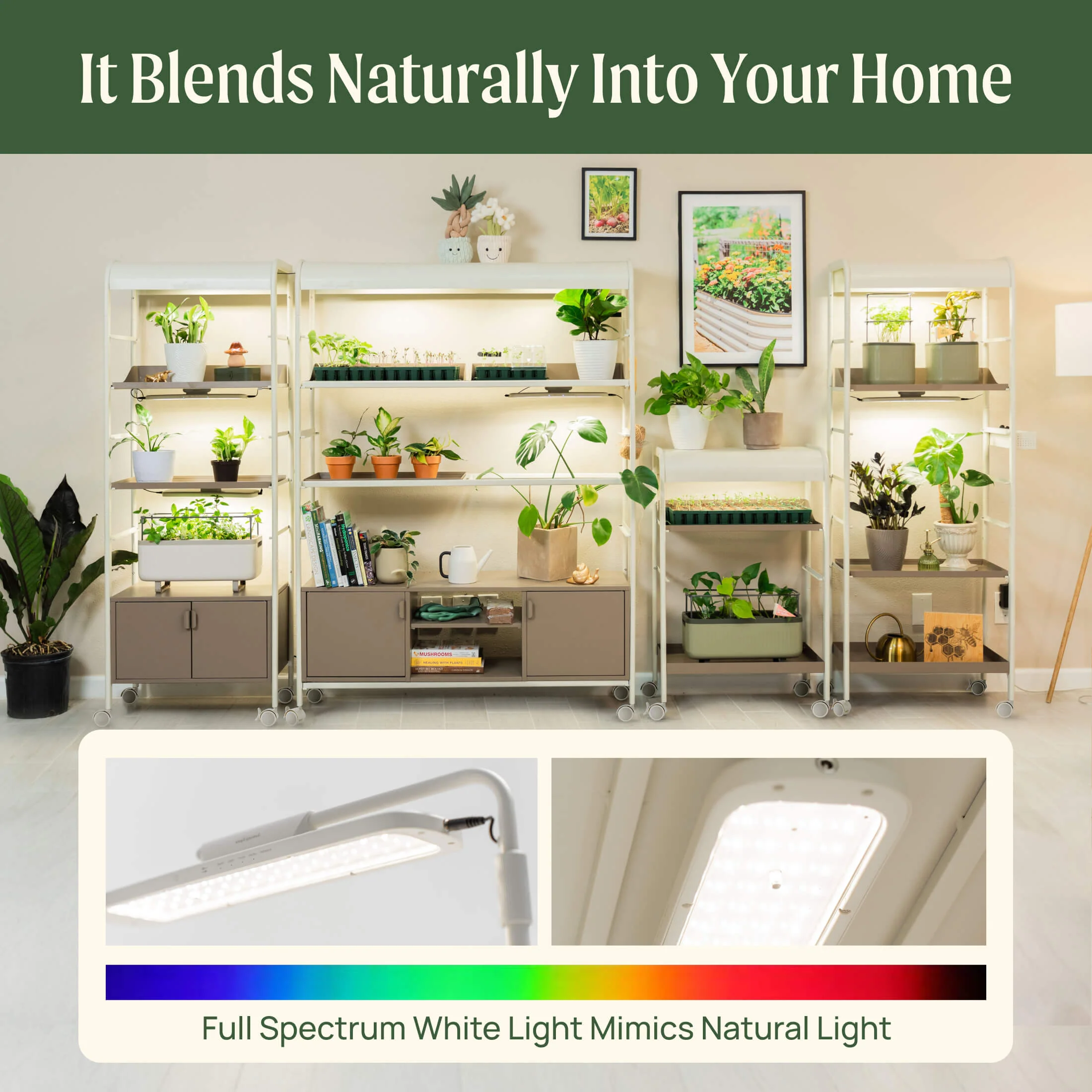 2 Tier Grow Light Garden - Image 4